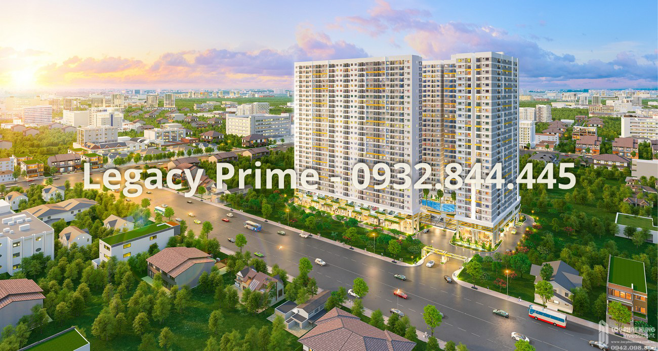 Phối cảnh tổng thể dự án căn hộ chung cư Legacy Prime