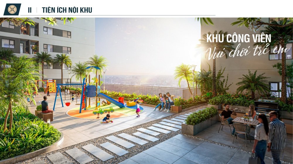 Các khu trò chơi cho trẻ em